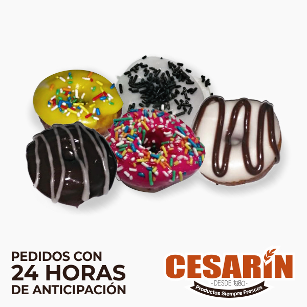 25 UNIDADES X DONAS CHICAS DECORADAS